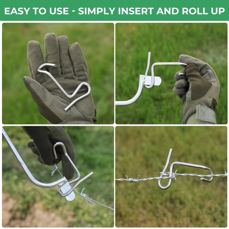 Fence Wire Tensioning Tool,Tighten loose Fence, Sagging, or Broken